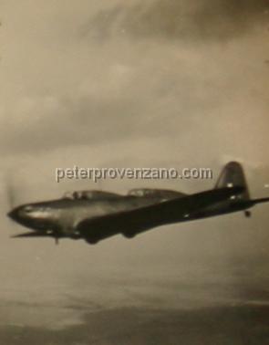 Peter Provenzano Photo Album Image_copy_102.jpg - A Fairy Battle in flight.  RAF Station Netheravon, England.  No. 1 SFTS (Service Flight Training School).
Peter Provenzano was with the No. 1 SFTS from September 8, 1941 to 
December 8, 1941.